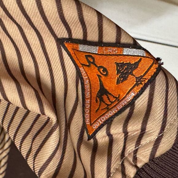 LRG Journey Retro End Streetwear Urban Tan Brown Track Jacket Men’s L - Picture 14 of 15